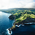 hawaii island from above